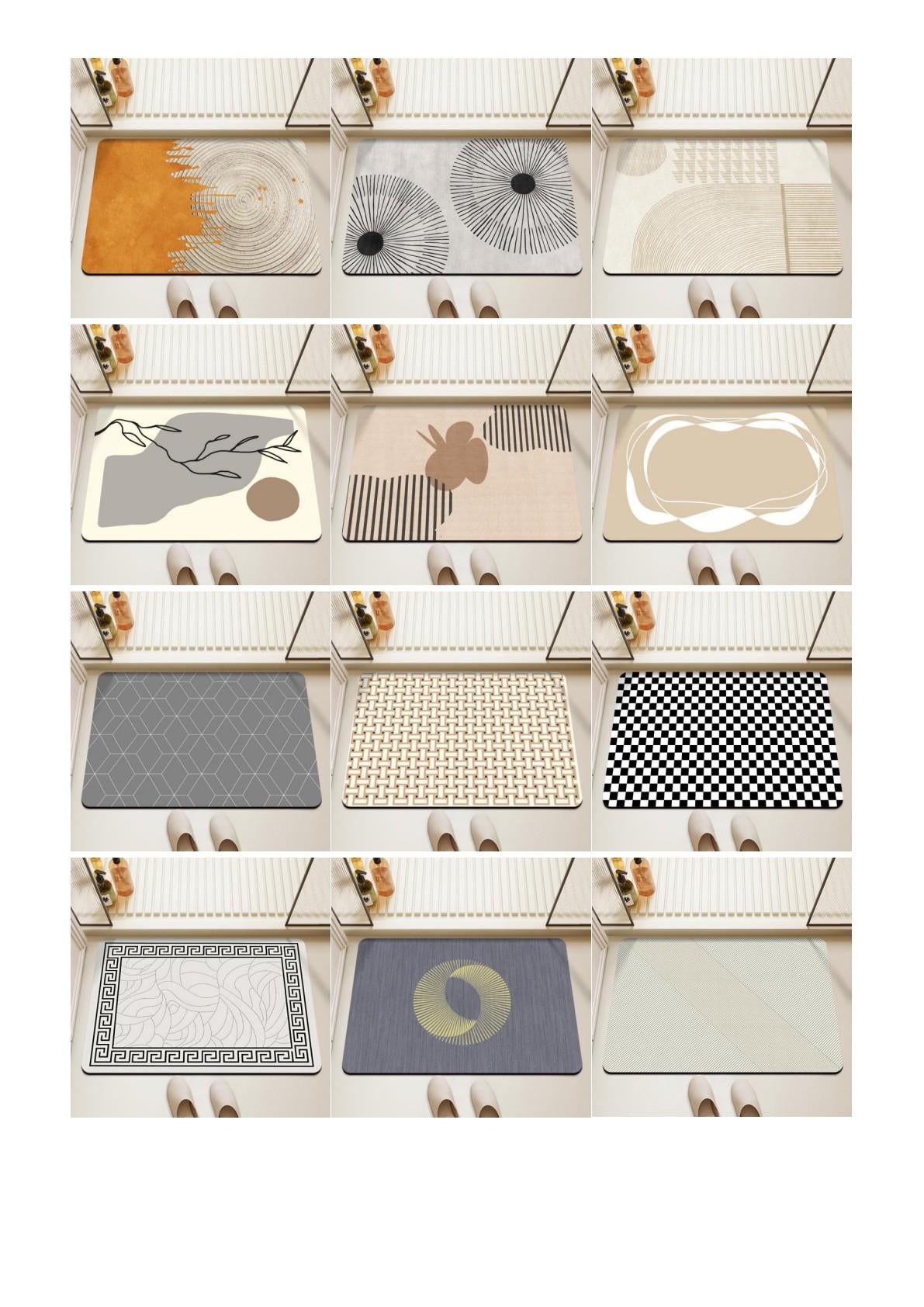 Designer Style #33 - Diatomaceous Earth Stone Bath Mat
