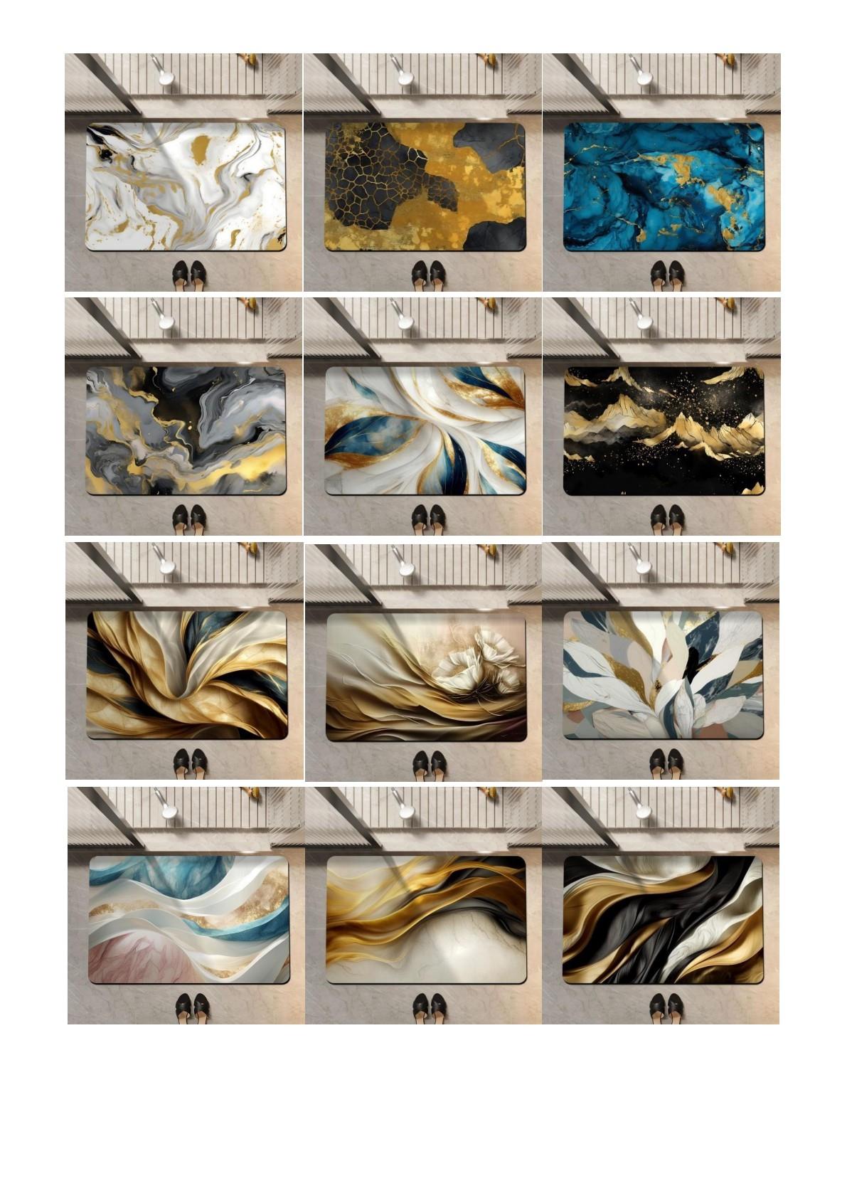 Designer Style #41 - Diatomaceous Earth Stone Bath Mat
