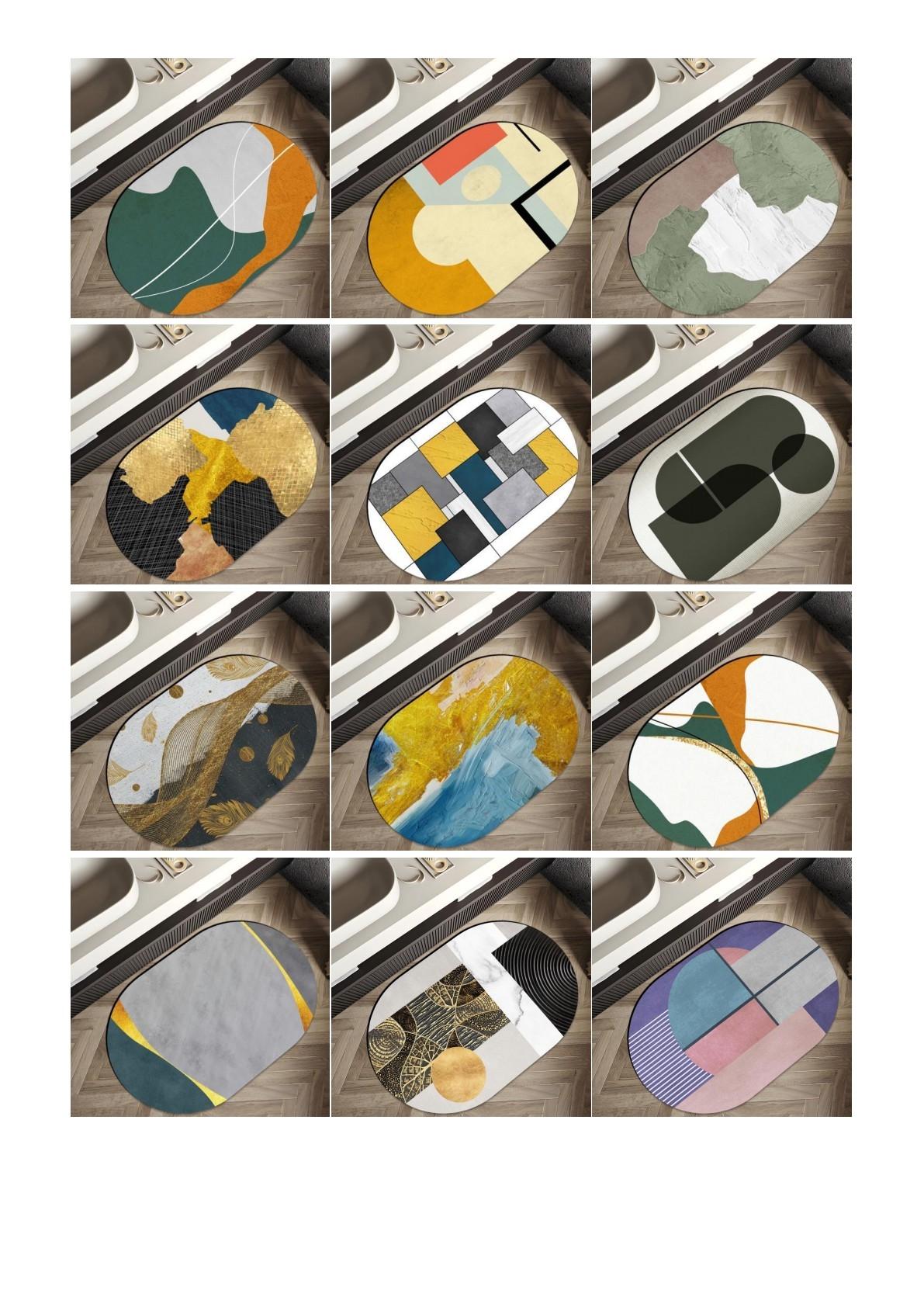 Designer Style #45 - Diatomaceous Earth Stone Bath Mat