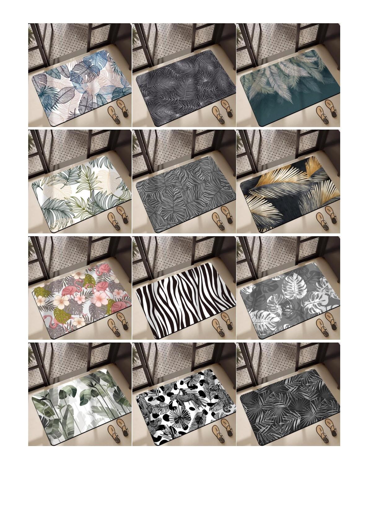 Designer Style #49 - Diatomaceous Earth Stone Bath Mat