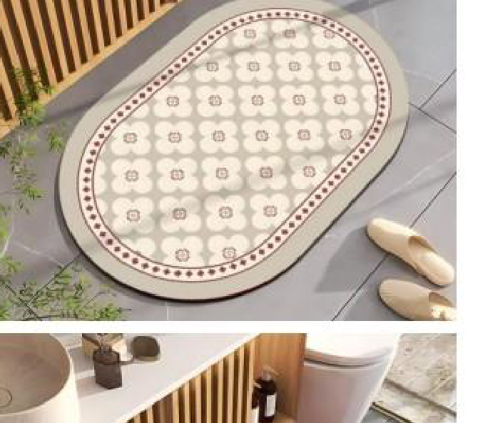 Aesthetic Oval Bathroom Selection (Oval Shape)