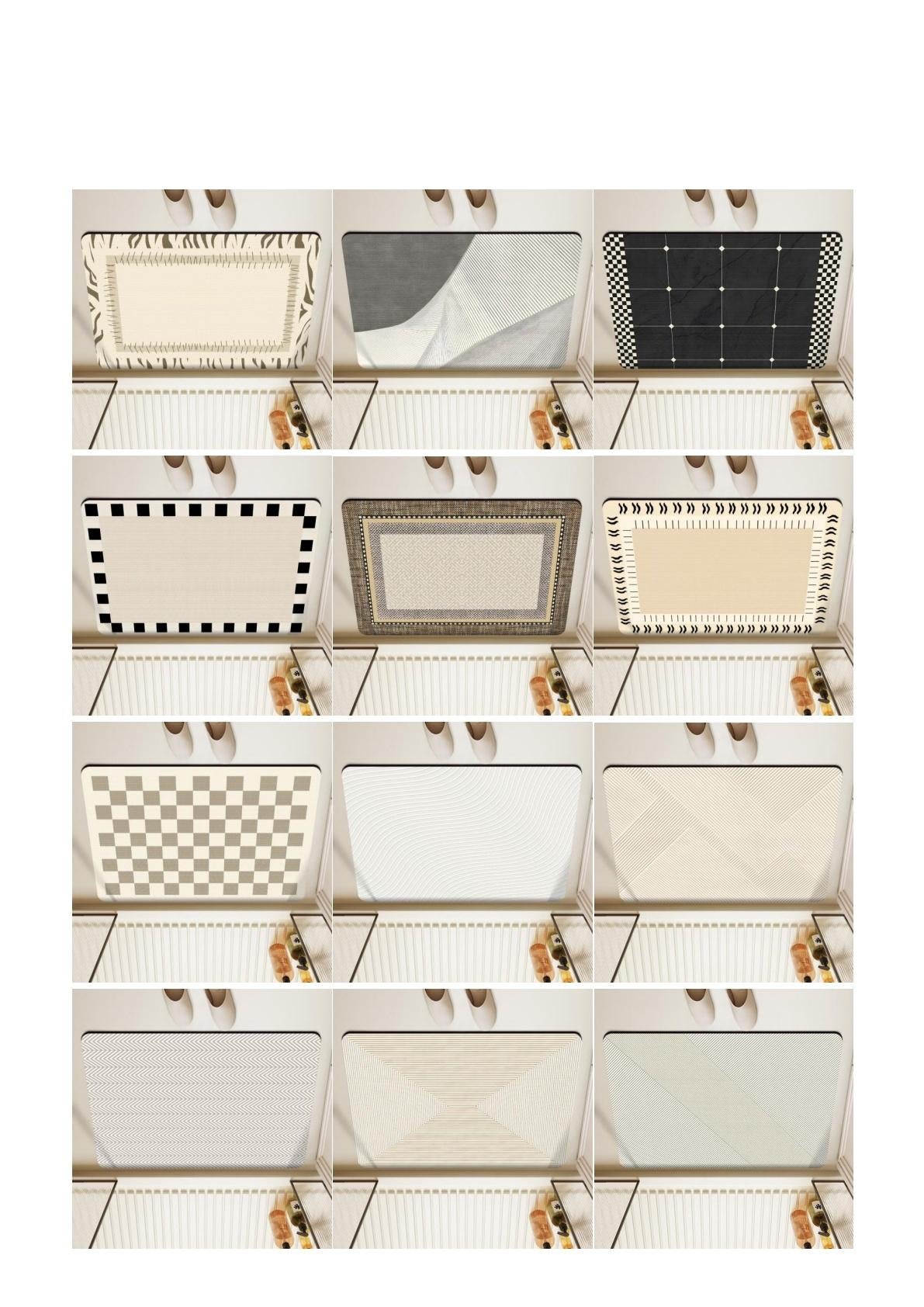 Designer Style #31 - Diatomaceous Earth Stone Bath Mat