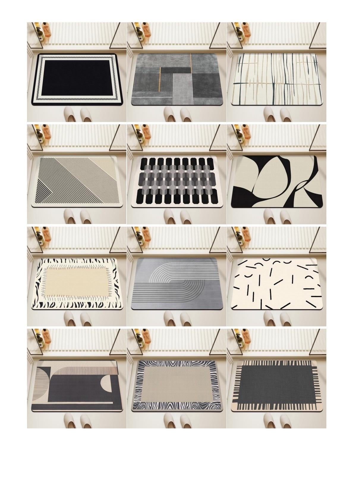 Designer Style #32 - Diatomaceous Earth Stone Bath Mat