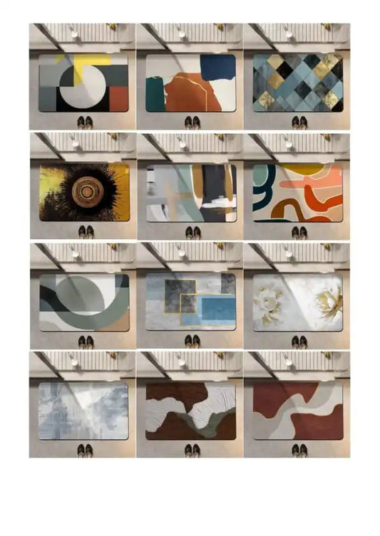 Modern Architectural Runner Rug - STR Collection