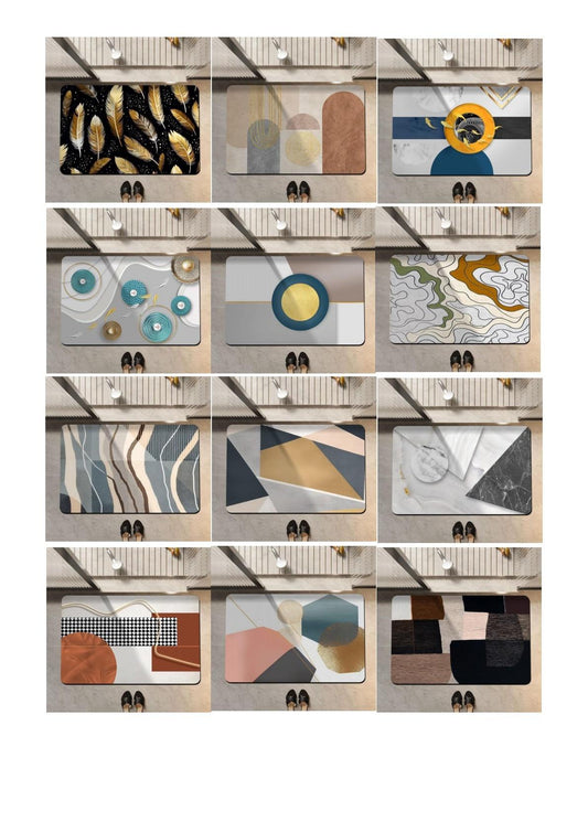 Designer Style #09 - Diatomaceous Earth Stone Bath Mat